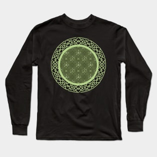 Celtic Ivy Knot Circle Long Sleeve T-Shirt